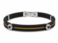 Bracciale Zancan Uomo in Oro Zaffiro EB103BG